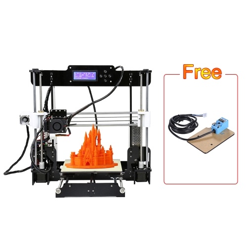 Upgraded Anet A8 DIY i3 High Precision 3D Printer Kits With 10 Meters Filament And 8GB Memory Card