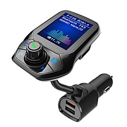 T43 FM Transmitter / Bluetooth Car Kit Bluetooth / QC 3.0 / Speaker Car Lightinthebox