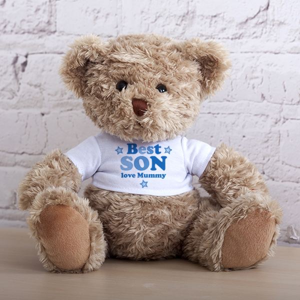 Personalised Best Son Teddy Bear