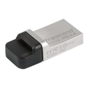 Transcend JetFlash 880 - USB-Flash-Laufwerk - 64GB - USB3.0 - Silber (TS64GJF880S)