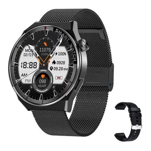 Montre intelligente MAX ST5 de 1,45 pouce IP67 Montre intelligente étanche BT5.0 Compatible pour Android iOS