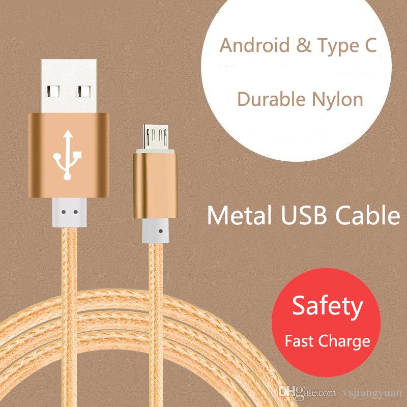 1M 2M 3M USB Cable High Speed USB Charging Charger 56K Ohm Resistor Cooper Data Sync USB C Cable Type C Cord for Universal Cellphones
