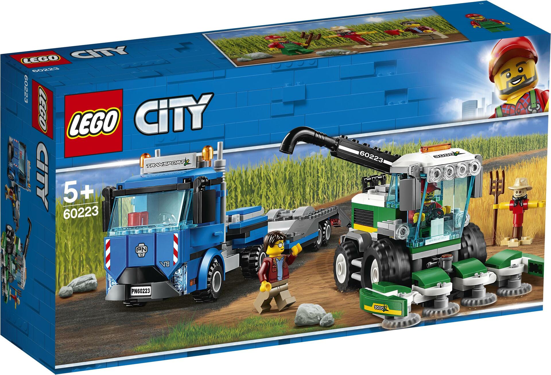 Lego 60223 City Transporter für Mähdrescher, Konstruktionsspielzeug (60223)