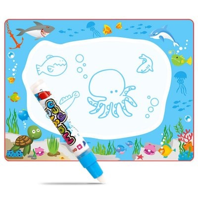 Children Early Education Baby Cartoon Water Painting Cloth Graffiti Blanket
