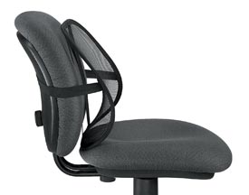 Fellowes 8036501 Classic Mesh Back Support