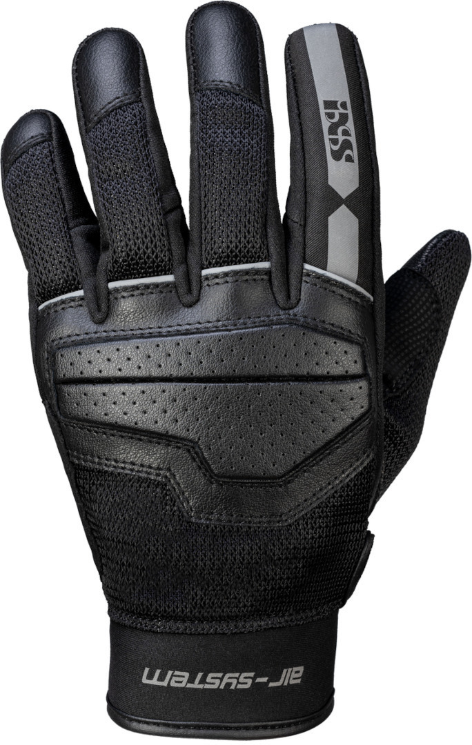 IXS Evo-Air Motorcycle Gloves, black-grey, Size 2XL, black-grey, Size 2XL