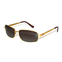 100%UV400 Men's Rectangle Alloy Sports Sunglasses