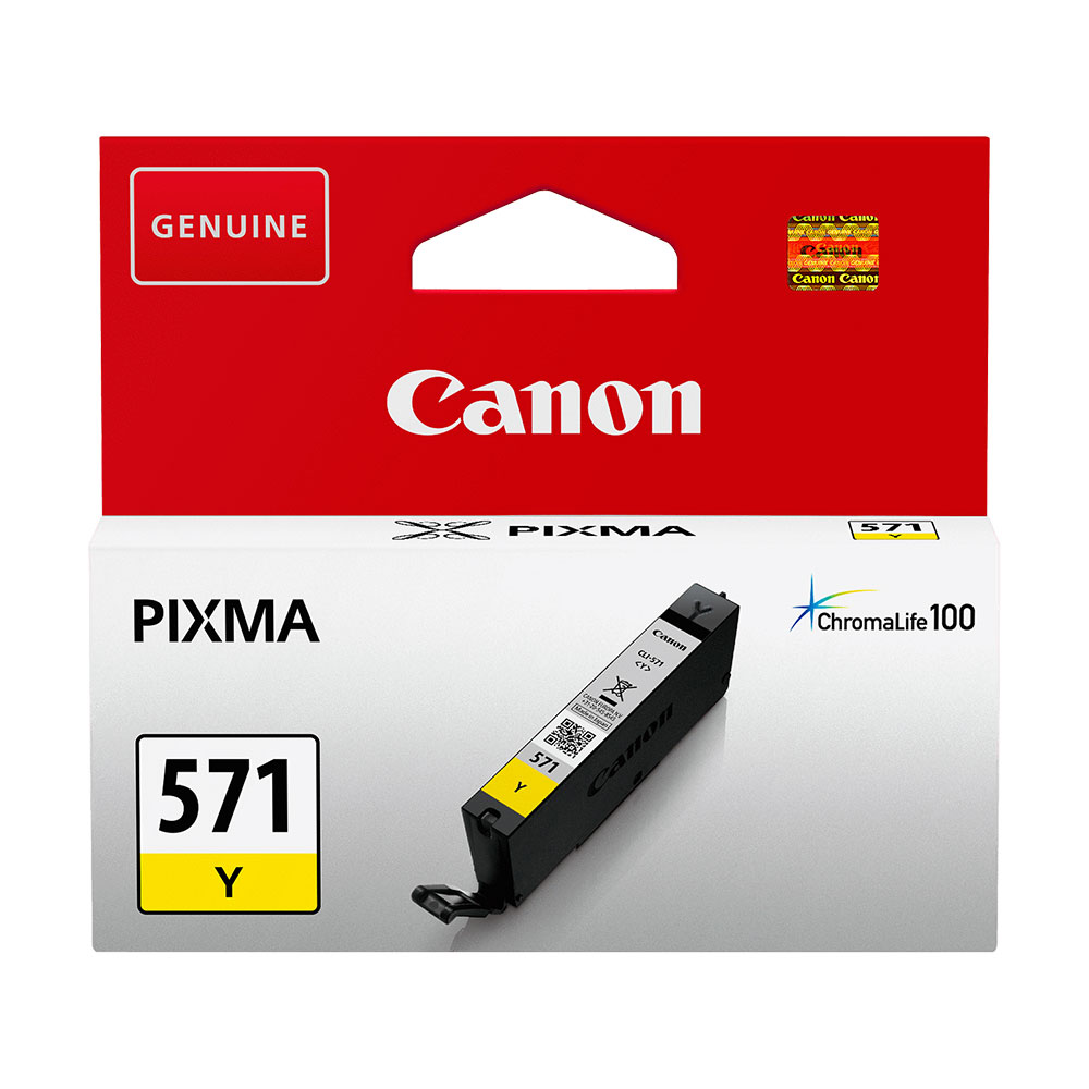 Canon Original CLI-571Y Ink Cartridge Yellow