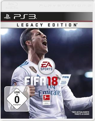 EA Games FIFA 18 Legacy Edition PS3 USK: 0 (25258)