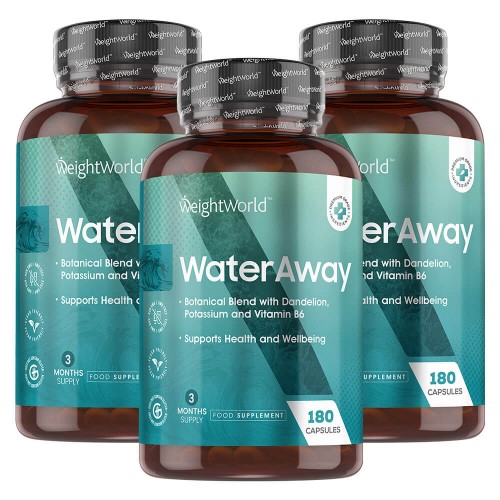 MaxMedix Water away - Wassertabletten gegen Wassereinlagerung - 3er Pack