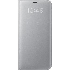 Samsung LED View Cover EF-NG950 - Flip-Hülle für Mobiltelefon - Silber - für Galaxy S8 (EF-NG950PSEGWW)