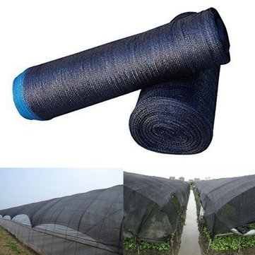 Agfabric 50% Sunblock Shade Cloth UV Resistant Fabric Tarp Cloth 6 1/2x20ft Garden Growing