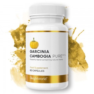 Garcinia Cambogia Pure de Maxmedix - Supplement Naturel - Puissant Coupe-Faim - 60 gelules