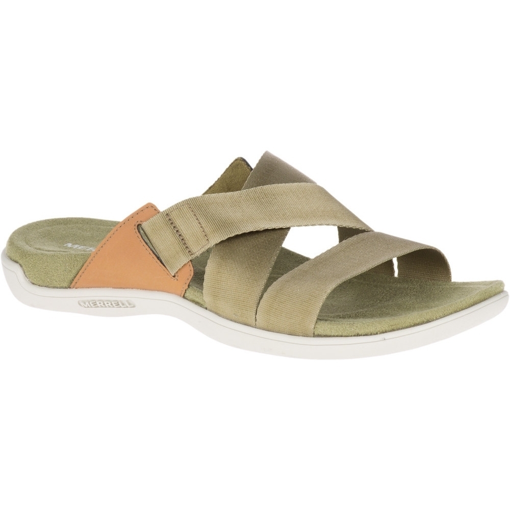 Merrell Womens District Maya Slide Leather Summer Sandals UK Size 8 (EU 41  US 10)