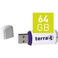 Terra Wortmann TERRA USThree - USB-Flash-Laufwerk - 64 GB - USB 3.0 - weiß (2191727)