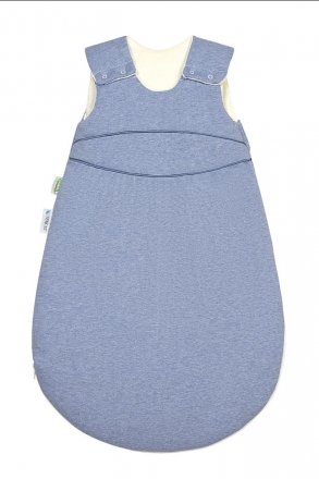 Odenwälder BabyNest® Klimasoft-Schlafsack warm Koll. 18/19 110 cm melange bleu