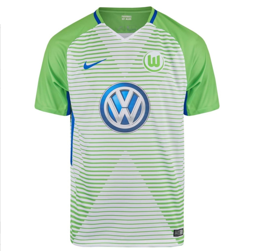 Nike VfL Wolfsburg Heimtrikot Herren Home 2017/2018 gr
