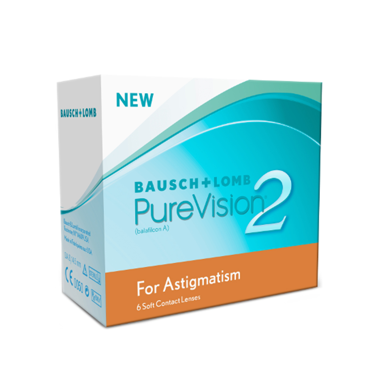 PureVision 2HD for Astigmatism Monatslinsen von Bausch&Lomb | 6 Linsen