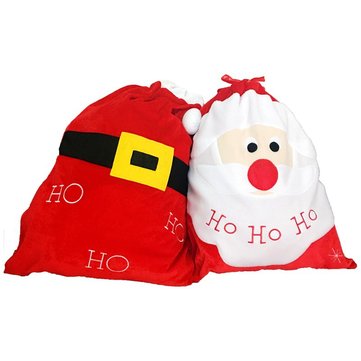 Christmas Stocking Decoration Santa Candy Bag