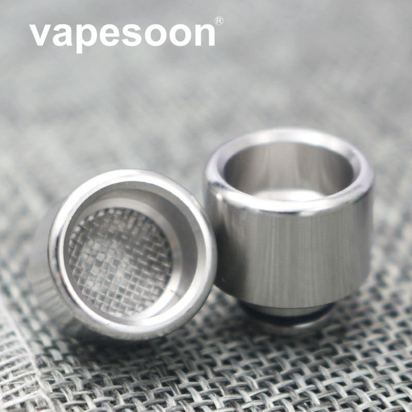 Stainless Steel Anti-fried Oil Mouthpiece 510 Drip Tip for e-Cigarette 510 Thread Atomizer Tank Vape Vaporizer
