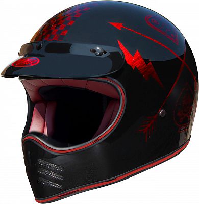 Premier Trophy MX Chromed, cross helmet