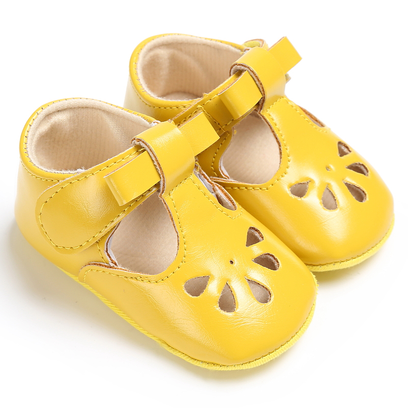 Baby / Toddler Girl Stylish Hollow Out Solid Prewalker Shoes (Various colors)