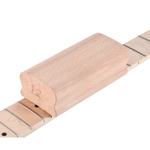 7.25 Arc Radius Wood Fingerboard Fretboard Fret Leveling Sanding Blade Polie pour Guitare Electrique / Acoustique Bass Luthier Tools 13.2 * 6.5cm