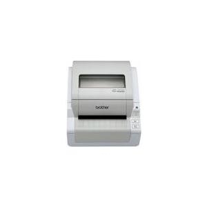 Brother TD-4000 - Etikettendrucker - Thermopapier - Rolle (10,2 cm) - 300 dpi - bis zu 110 mm/Sek. - USB, seriell (TD4000ZW1)