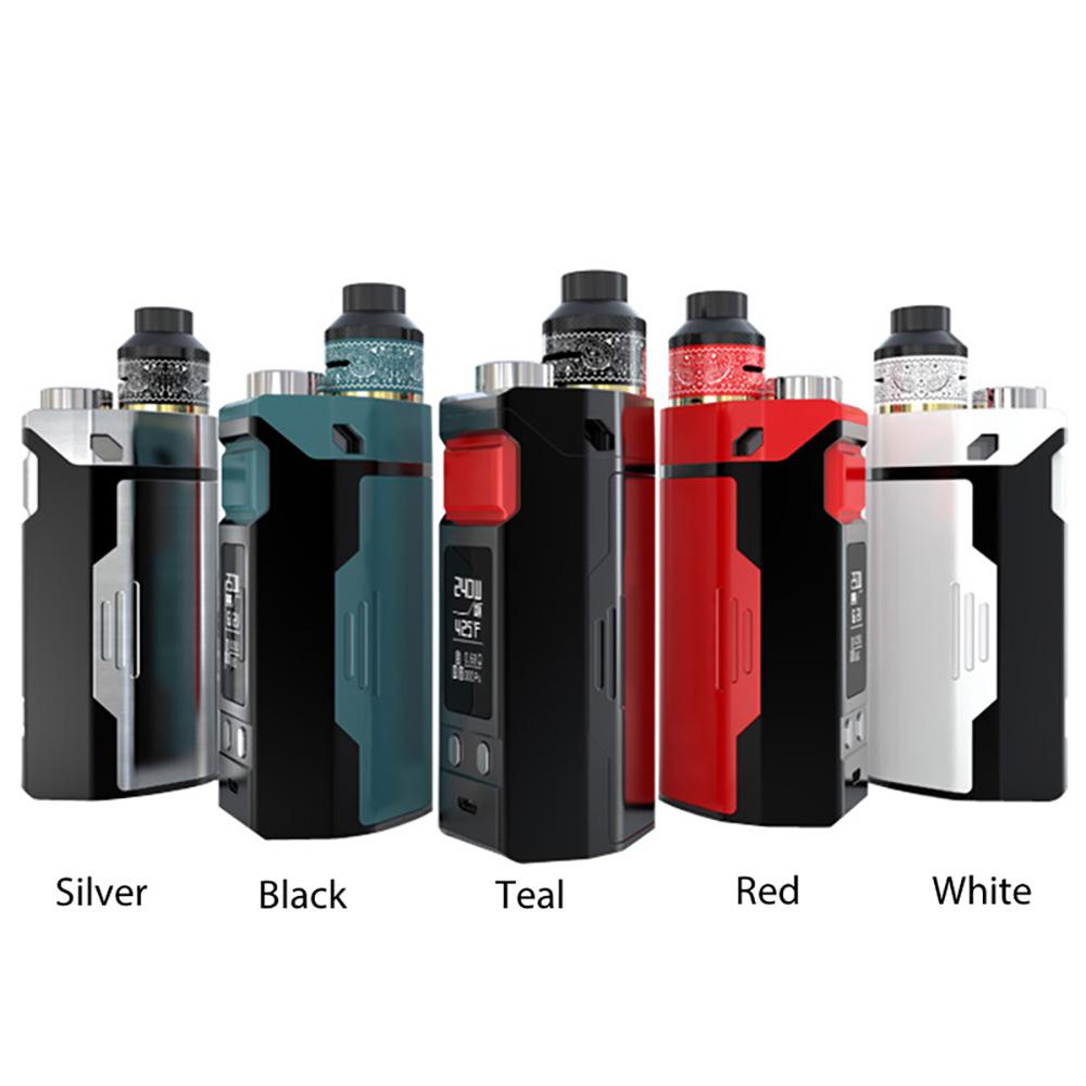 240W IJOY RDTA BOX Triple TC Kit Power By 18650 Battery Built-in Tank&IMC-10 Build Deck with 12.8ML Washable