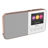 MOVE-T4-WHITE DAB/DAB+/FM Bluetooth Personal Radio