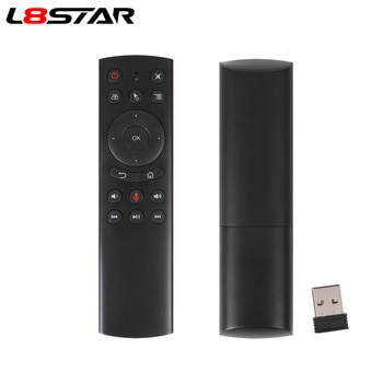 L8star G20S 2.4G Wireless Air Mouse Gyro Voice Control Sensing Universal Mini Keyboard Remote Control For PC Android TV Box