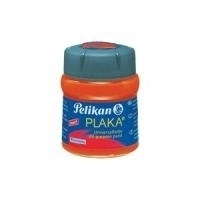 Pelikan Plaka, braun (Nr. 55), Inhalt: 50 ml im Glas Farbe auf Wasserbasis, wasserfest und lichtecht (101204)