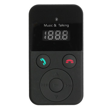 LCD Car Kit FM Transmitter USB Charger TF MP3 Wireless Handsfree Mic