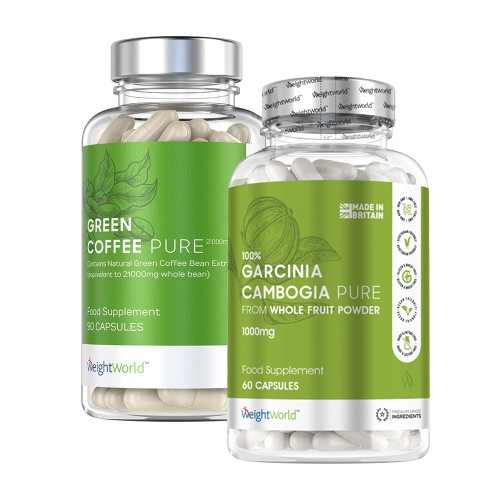 Pad d’aide à la perte de poids - Pack Green Coffee + Garcinia Cambogia