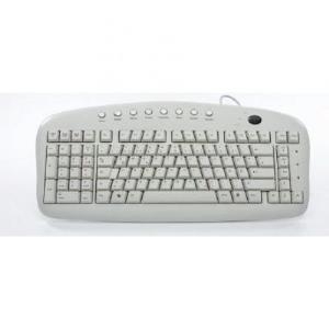 GETT TKL-103-LH-KGEH - Tastatur - Deutsch - weiß (KL20241)