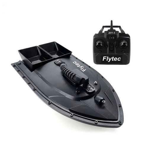 Flytec 2011-5 Fish Finder 1.5kg cargando el barco de control remoto RC
