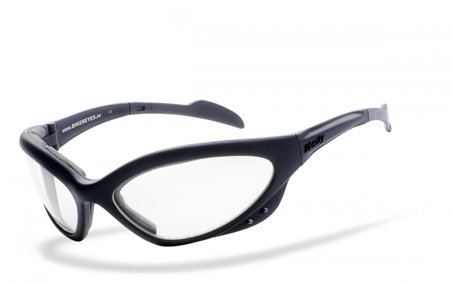 Helly Bikereyes | gepolsterte Sportbrille, Fahrradbrille, Sonnenbrille, Bikerbrille, Radbrille, UV400 Schutzfilter