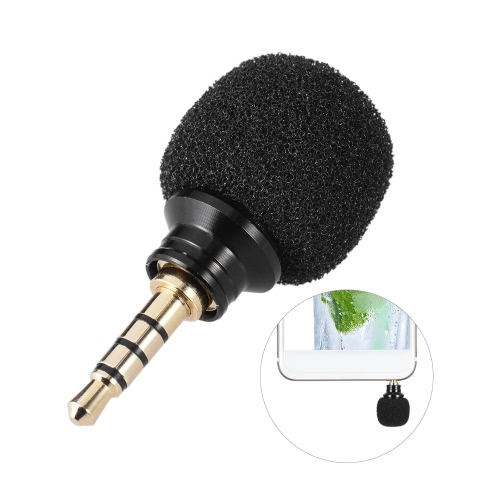 Andoer Portable Mini Omni-Directional Mic Microphone for Recorder for iPad Apple iPhone5 6s 6 Plus