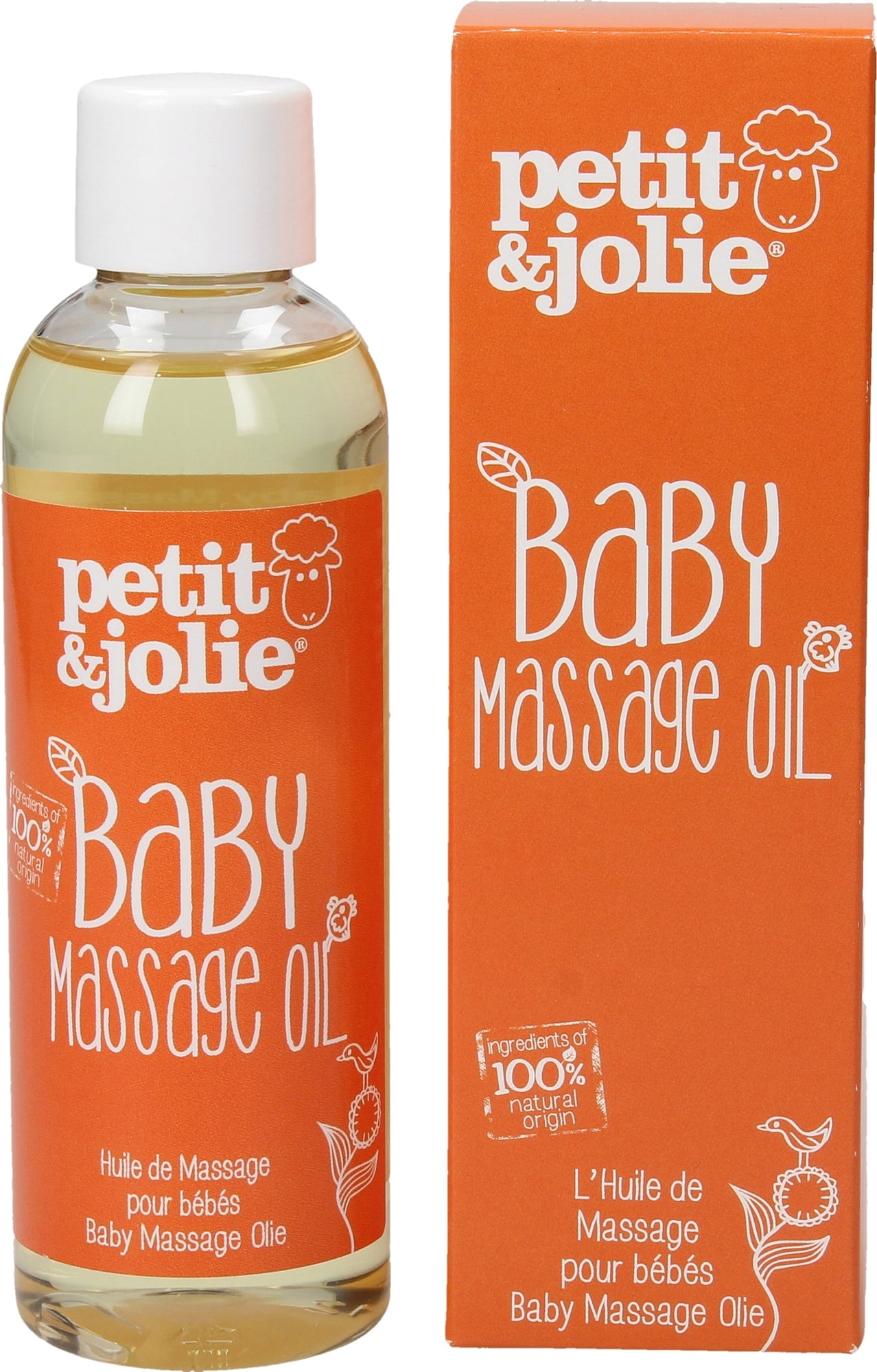 Petit & Jolie Baby Massage Oil