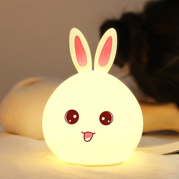 DecBest Cute Rabbit Night Light