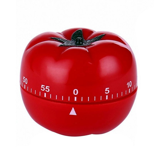 1-60min 360 degree fashion cute indoor kitchen practical tomato mechanical countdown timer
