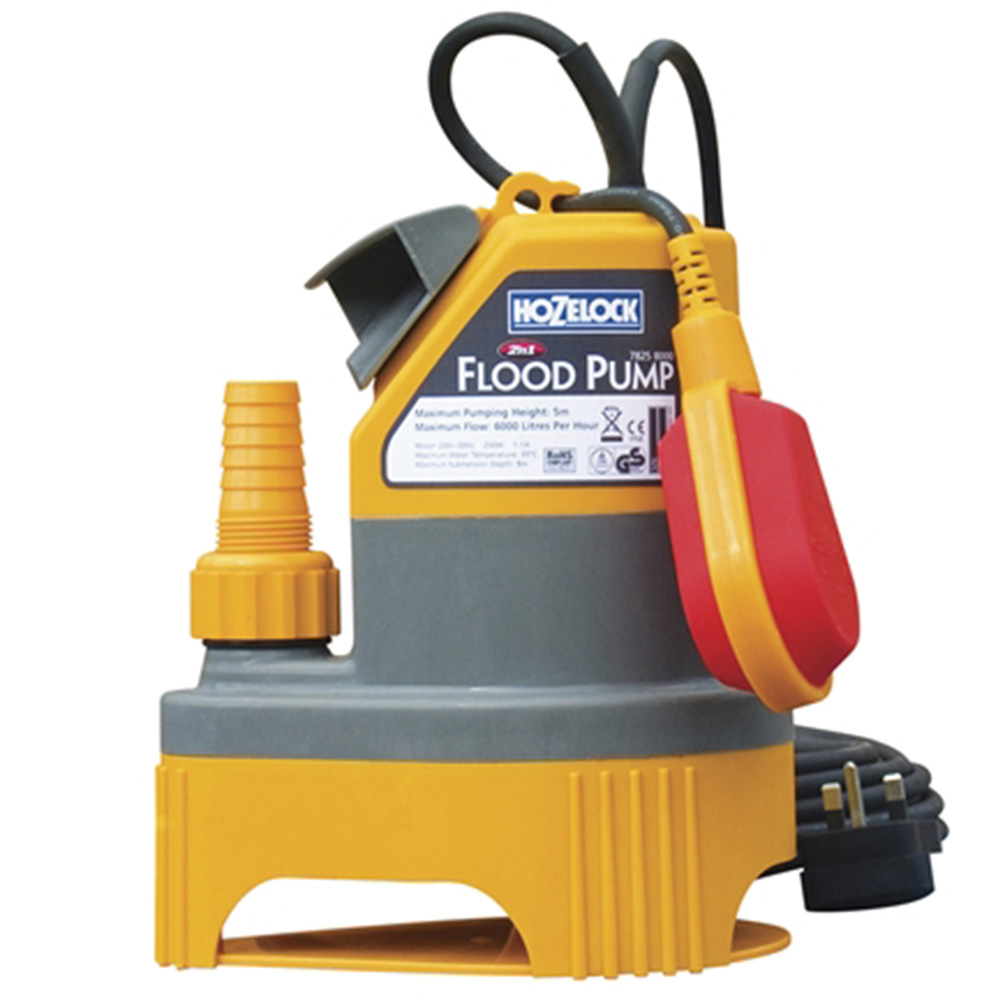 Hozelock 7825 Flood Pump 2 In 1