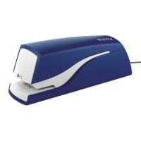 LEITZ Elektrisches Heftgerät Nexxt, blau Heftleistung: 10 Blatt, Einlegetiefe: 10 mm (5532-00-35)