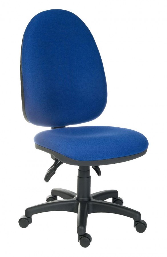 Officer Large Asynchronous Ergonomic Office Chair Blue
