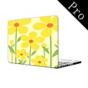 belle conception de fleur de tout le corps cas de protection en plastique pour MacBook Pro 13 