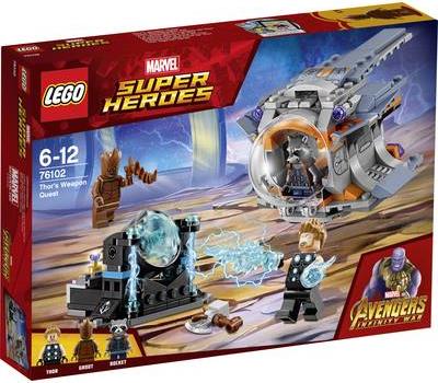LEGO ® MARVEL SUPER HEROES 76102 Thors Stormbreaker Axt (76102)