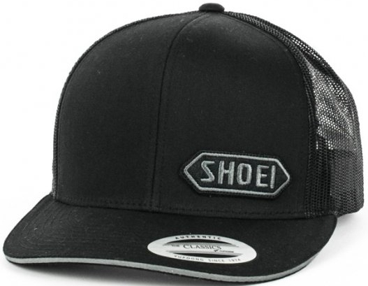 Shoei Trucker Kappe, schwarz, schwarz