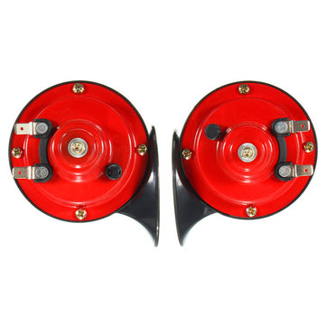 12V Loud Car 135DB 510hz Dual Tone Snail Air Horn Siren Motorcycle Car Boat