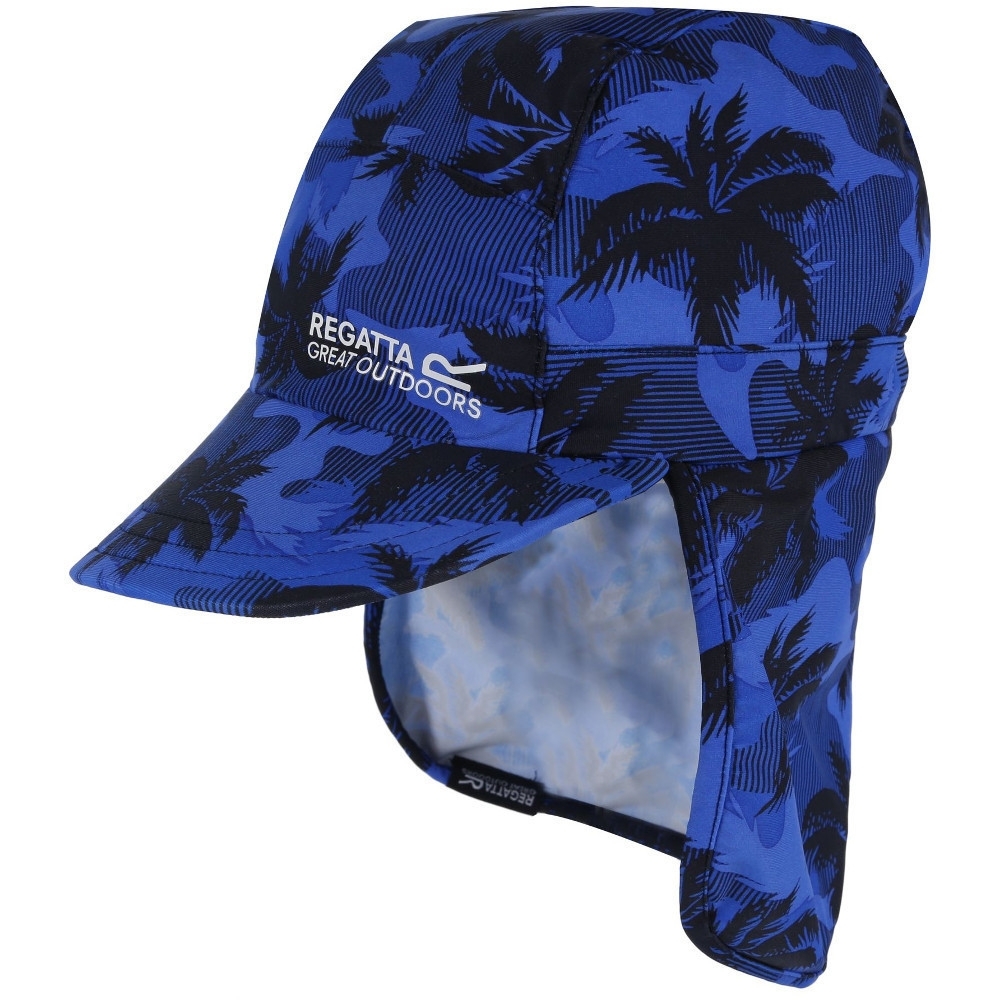 Regatta Boys & Girls UV Neck Protective Sunshade Baseball Cap Hat 2-4 Years - Head Circumference 52cm