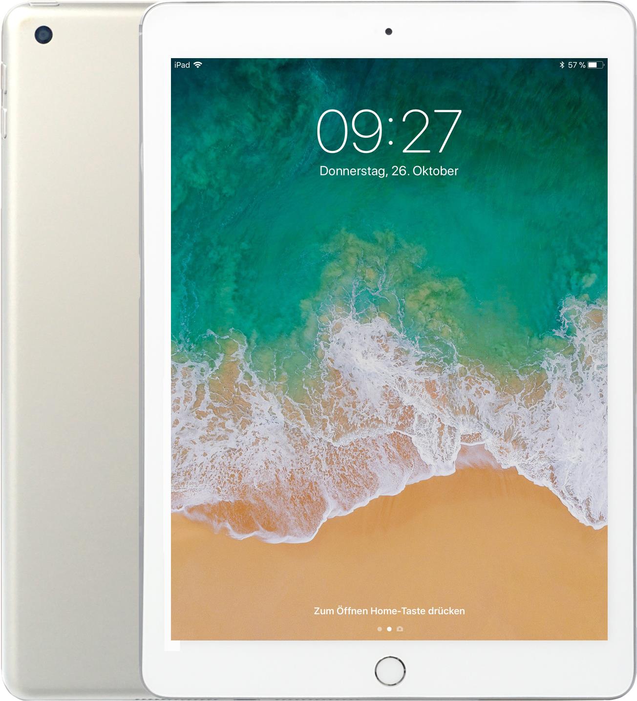 iPad 2018 32 GB Wi-Fi + Cellular, Silber 24,63 cm (9.7